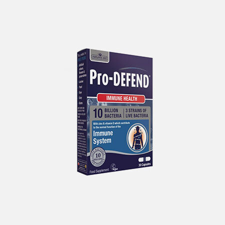 Pro-Defend Probiotic – 30 cápsulas – Natures Aid