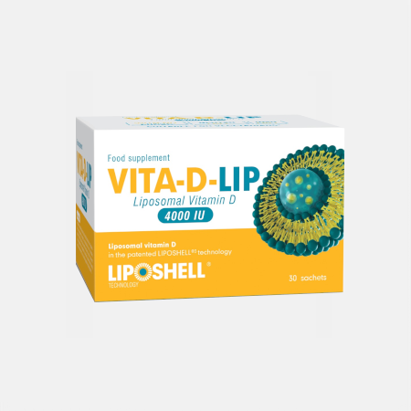 VITA-D-LIP Lipossomal 4000 IU – 30 saquetas – LIPOSHELL