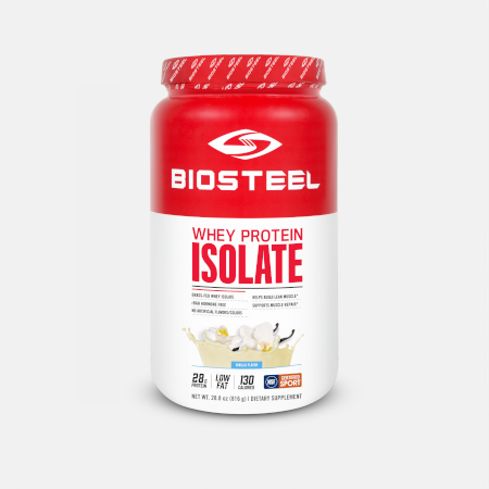 Whey Protein Isolate Baunilha – 816g – BioSteel