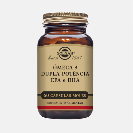 Omega-3 Double Strenght – 60 cápsulas – Solgar