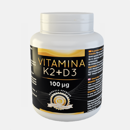 Vitamina K2+D3 100 mcg – 60 cápsulas – Japa
