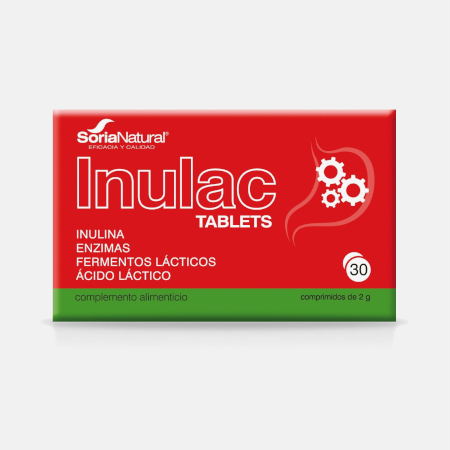 Inulac – 30 comprimidos – Soria Natural