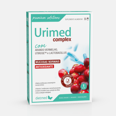 Urimed Complex – 30 cápsulas – DietMed