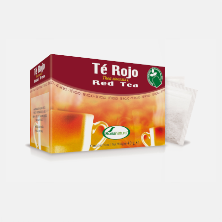Chá vermelho Infusão – 20 saquetas – Soria Natural