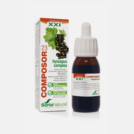 Composor 23 Hyssopus Complex – 50 ml – Soria Natural