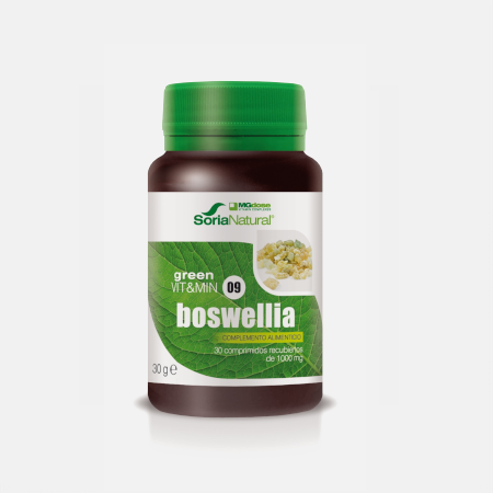 Green 09 Boswelia – 30 comprimidos – Soria Natural