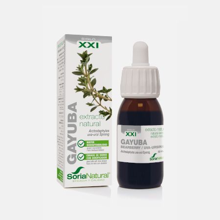 Uva Ursina extrato natural – 50 ml – Soria Natural