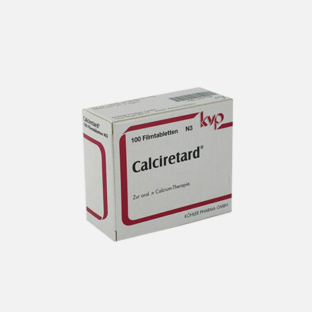 Calciretard – 100 comprimidos – KVP