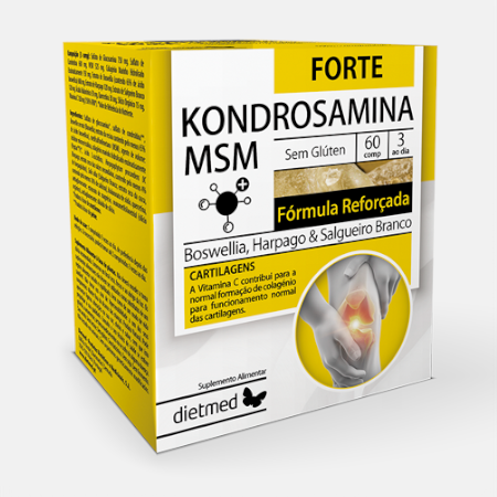 Kondrosamina MSM Forte – 60 comprimidos – DietMed