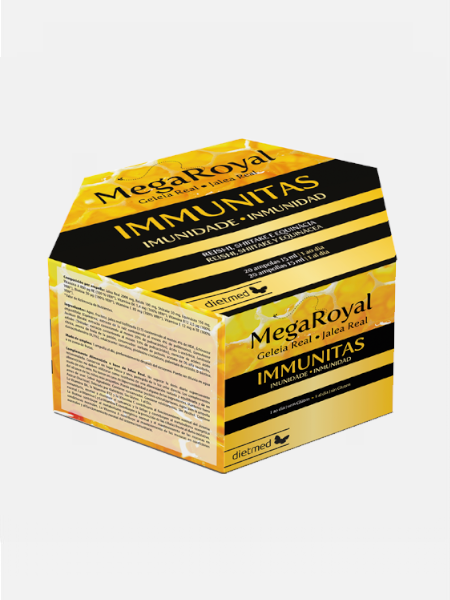 Mega Royal Immunitas - 20 ampolas - DietMed