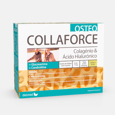 Collaforce Osteo – 20 carteiras – DietMed