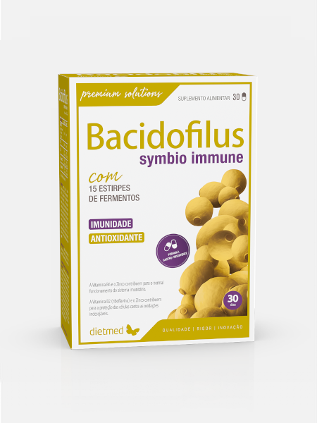 Bacidofilus symbio immune - 30 cápsulas - Dietmed