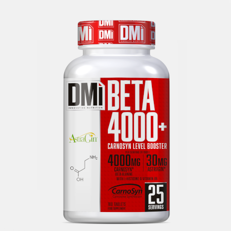 BETA 4000+ (CarnoSyn + AstraGin) – 100 comprimidos – DMI Nutrition