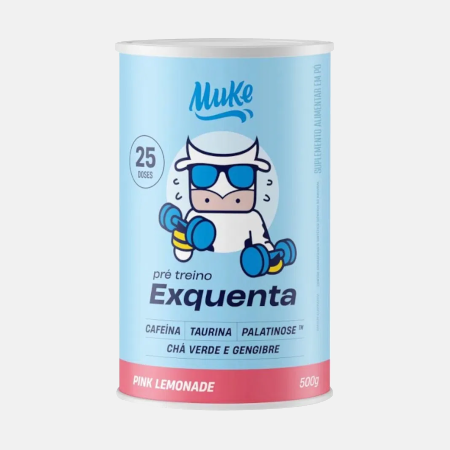 Muke Pré Treino Exquenta Pink Lemonade – 500g – +Mu