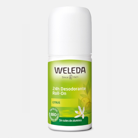 Desodorizante Roll-On 24h de Citrus – 50ml – Weleda