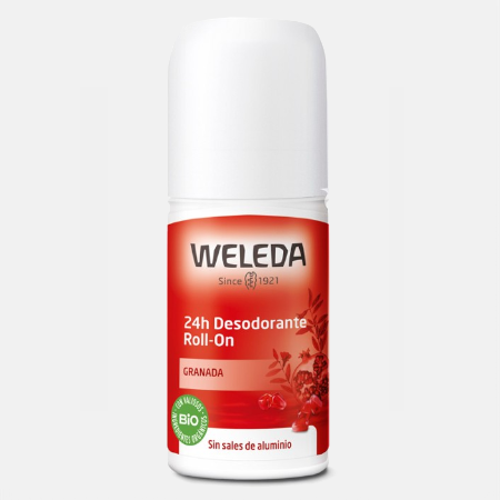 Desodorizante Roll-On 24h de Romã – 50ml – Weleda