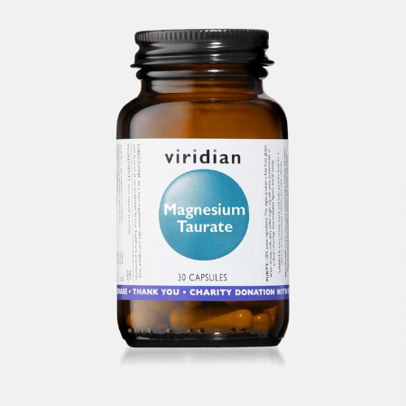 Magnesium Taurate – 30 cápsulas – Viridian