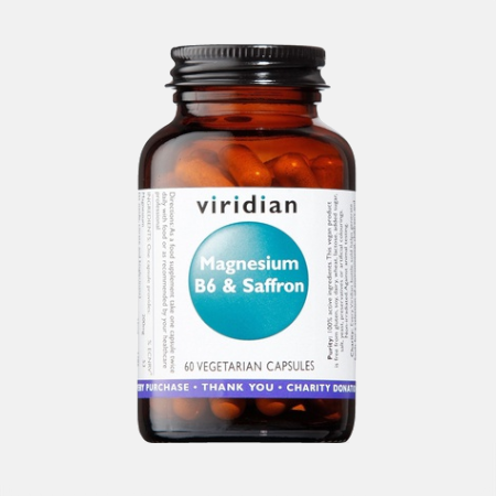 Magnesium B6 Saffron – 60 cápsulas – Viridian