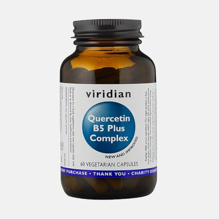 Quercetin B5 Plus Complex – 60 cápsulas – Viridian