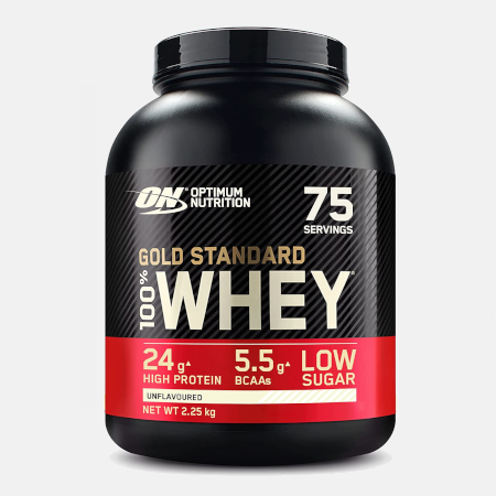 100% Whey Gold Standard Unflavoured – 2250g – ON Optimum Nutrition