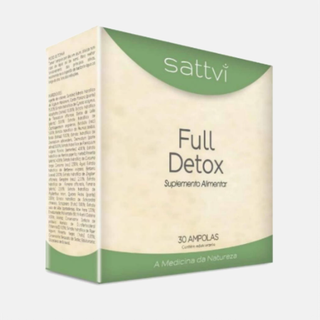 Full Detox – 30 ampolas – Sattvi
