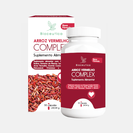 Arroz Vermelho Complex – 30 cápsulas – Bioceutica