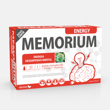 Memorium Energy – 30 ampolas – DietMed