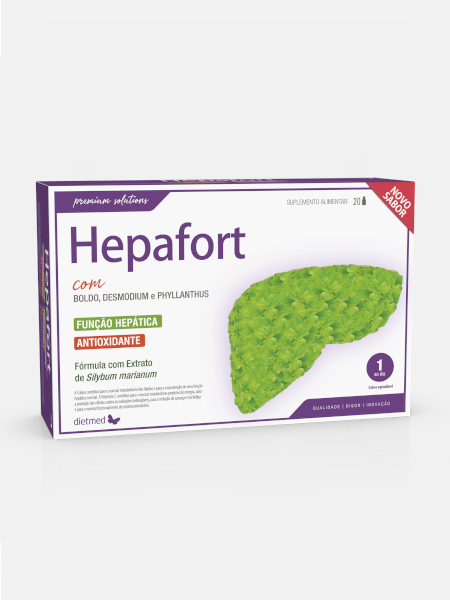 HEPAFORT - 20 ampolas - Dietmed