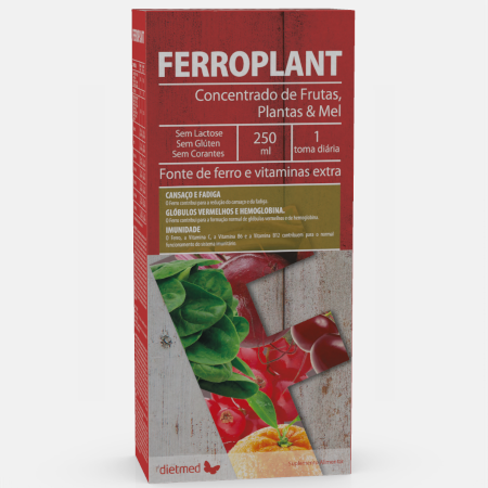 Ferroplant Xarope – 250 ml – DietMed