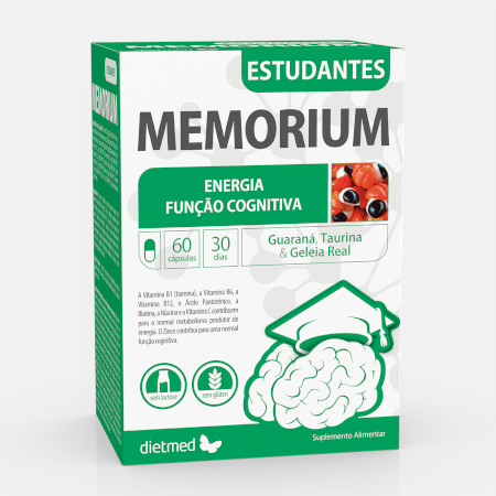 Memorium Estudantes – 60 cápsulas – DietMed
