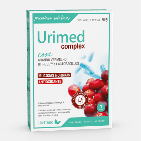 Urimed Complex – 30 cápsulas – DietMed
