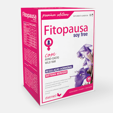 Fitopausa Soy Free – 60 cápsulas – DietMed
