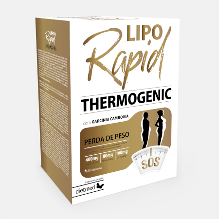 Lipo Rapid Thermogenoc – 30 cápsulas – Dietmed
