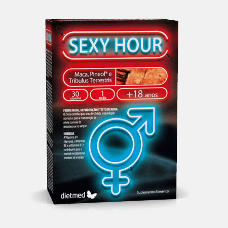 Sexy Hour – 30 cápsulas – Dietmed