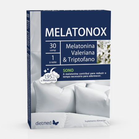 Melatonox 1,95 mg – 30 comprimidos – DietMed