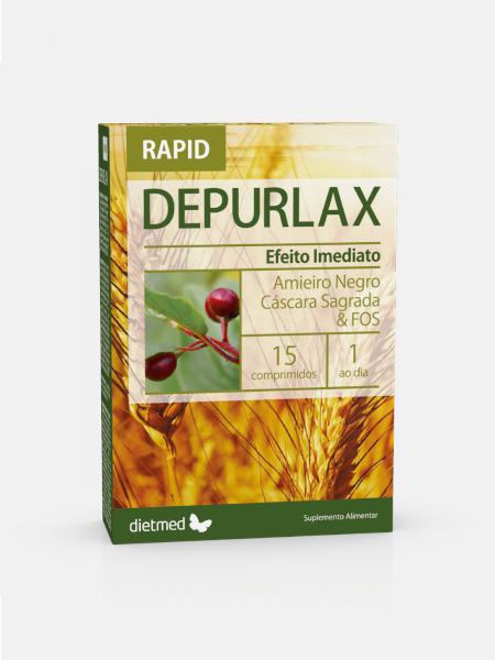 Depurlax rapid - 15 comprimidos - DietMed