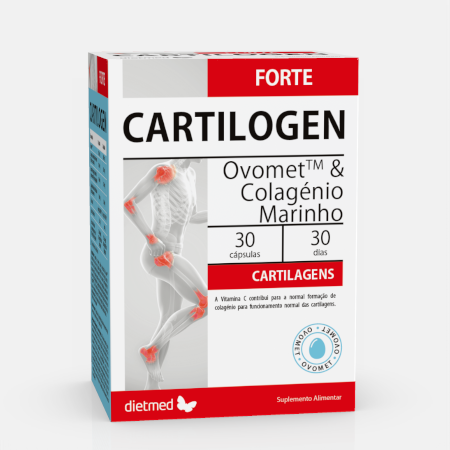 Cartilogen Forte - 30 cápsulas - DietMed