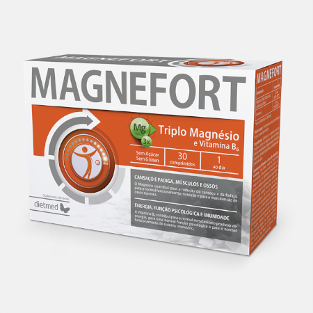 Magnefort – 30 comprimidos – Dietmed
