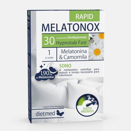 MELATONOX RAPID – 30 comprimidos – DietMed