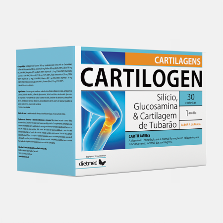 Cartilogen Cartilagens – 30 carteiras – DietMed