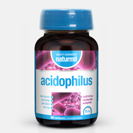 Acidophilus – 60 comprimidos – Naturmil