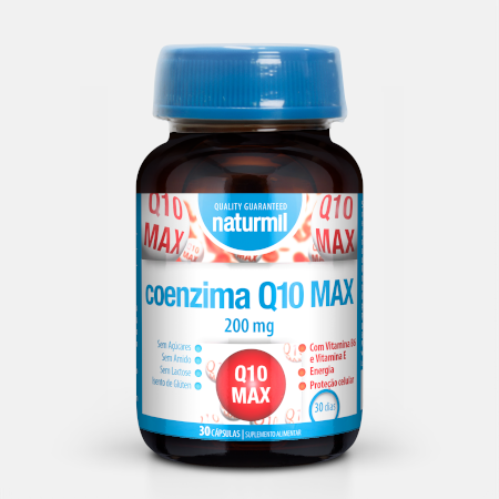 Naturmil Coenzima Q10 MAX 200 mg – 30 cápsulas – DietMed