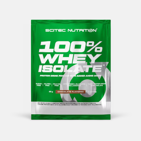 100% Whey Isolate Chocolate – 25g – Scitec Nutrition
