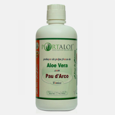 Tónico Aloe Vera com Pau d Arco – 1000ml – Portaloe