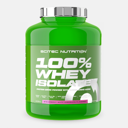 100% Whey Isolate Strawberry White Chocolate – 2000g – Scitec Nutrition