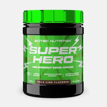 Superhero Cola Lime – 285g – Scitec Nutrition