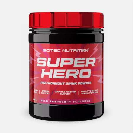Superhero Wild Raspberry – 285g – Scitec Nutrition