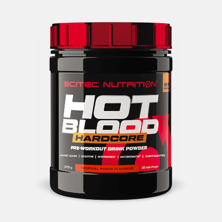 Hot Blood Hardcore Tropical Punch – 375g – Scitec Nutrition