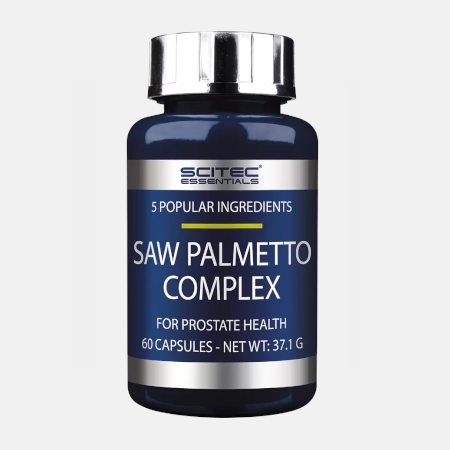 Saw Palmetto Complex – 60 cápsulas – Scitec Nutrition