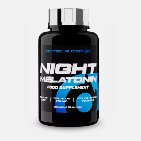 Night Melatonin – 90 comprimidos – Scitec Nutrition